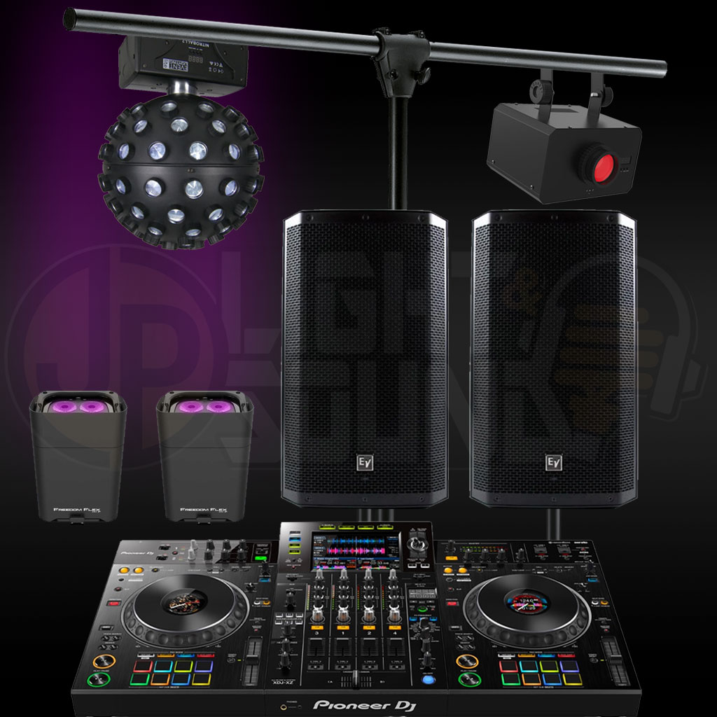 DJ Elegant Light and Sound Package - JP Light & Sound