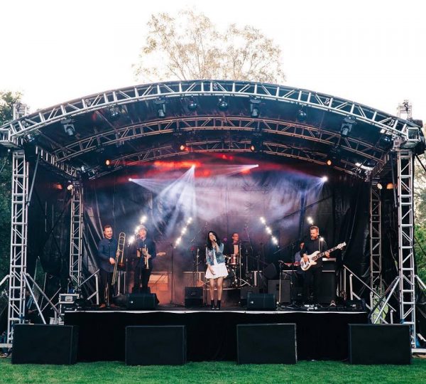 9x7m Festival Stage Cover Hire - Adelaide Event Hire - JP Light & Sound