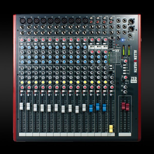 Allen Heath Mixer Z16FX Audio Hire - JP Light & Sound Adelaide