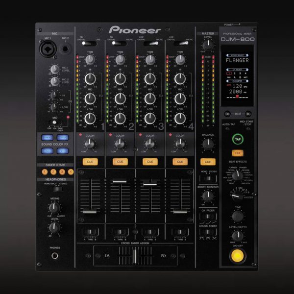 Pioneer DJM-800 DJ Mixer | JP Light & Sound Hire | Adelaide SA