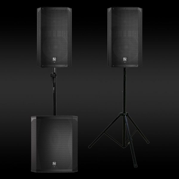 Electro Voice ZLX-12P ELX-18 Sub Package Hire - JP Light & Sound Adelaide