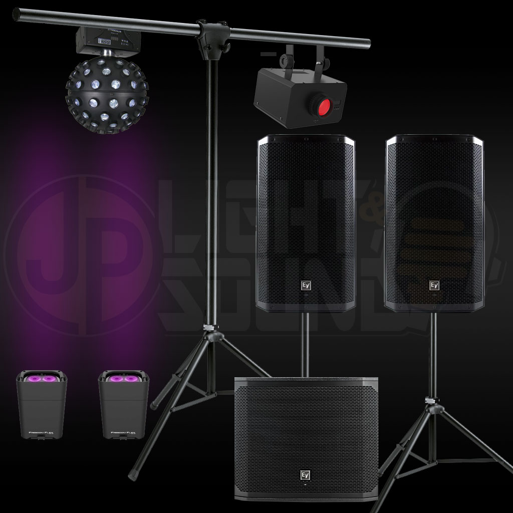 Bass Elegant Light & Sound Package - JP Light & Sound