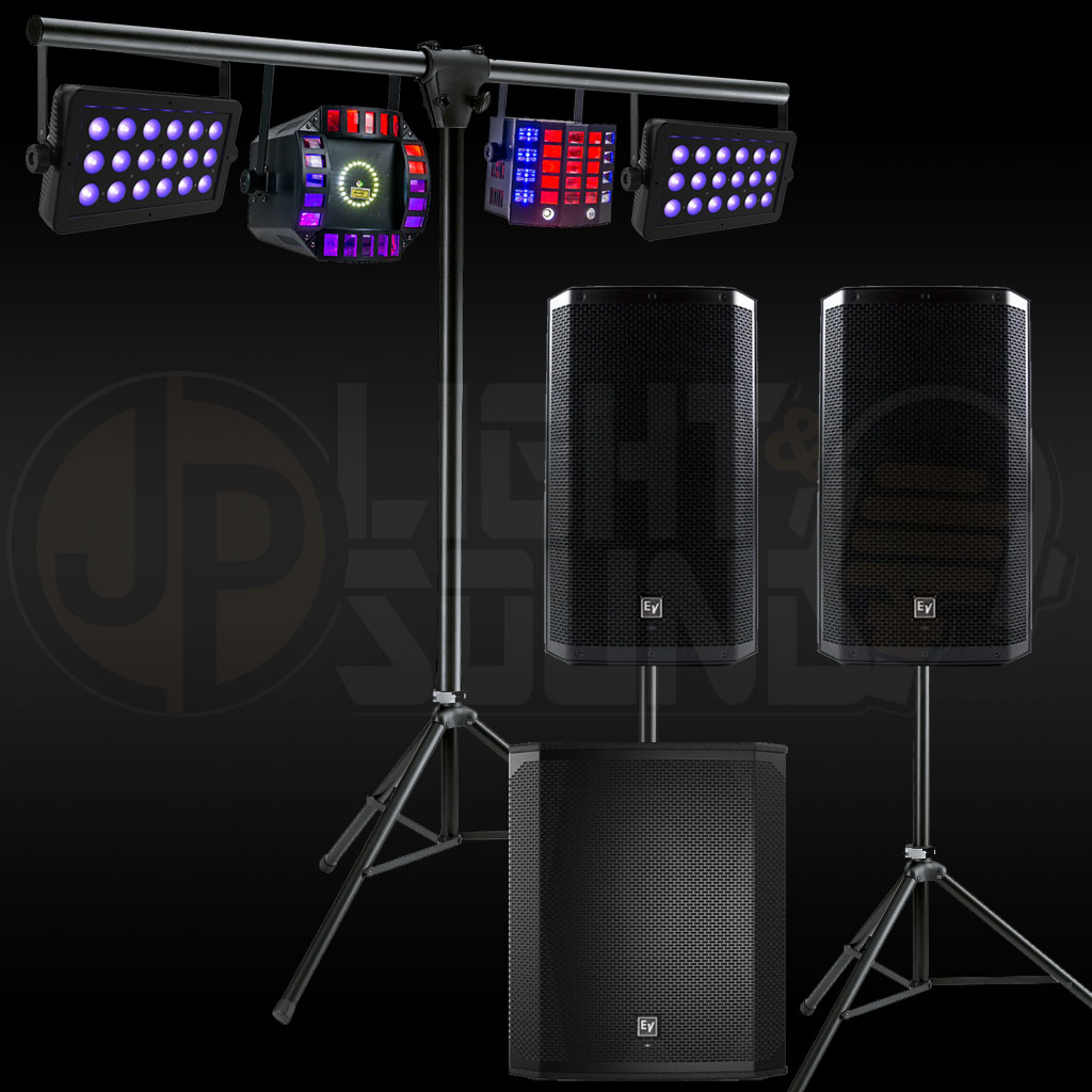 Bass UV Party Light & Sound Package - JP Light & Sound